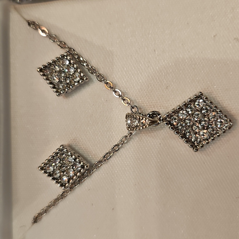 Swarovski Necklace and earring set